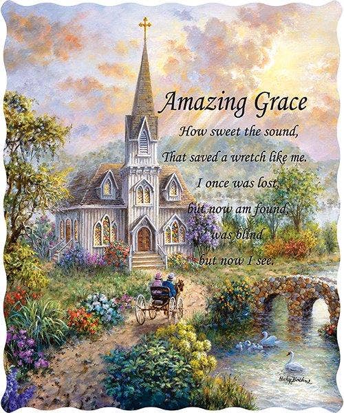 "Amazing Grace" Quilted Throw 50"x60"