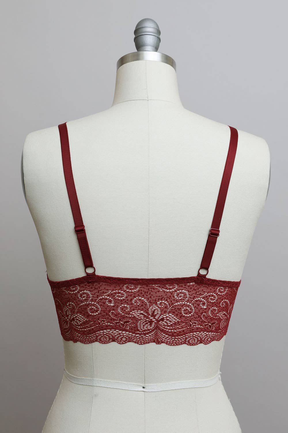 Velvet Lace Strappy Bralette