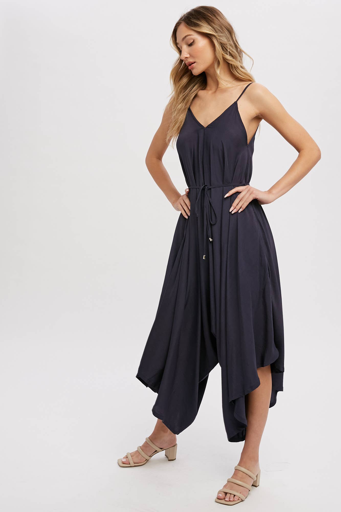 Olive Harem Jumpsuit