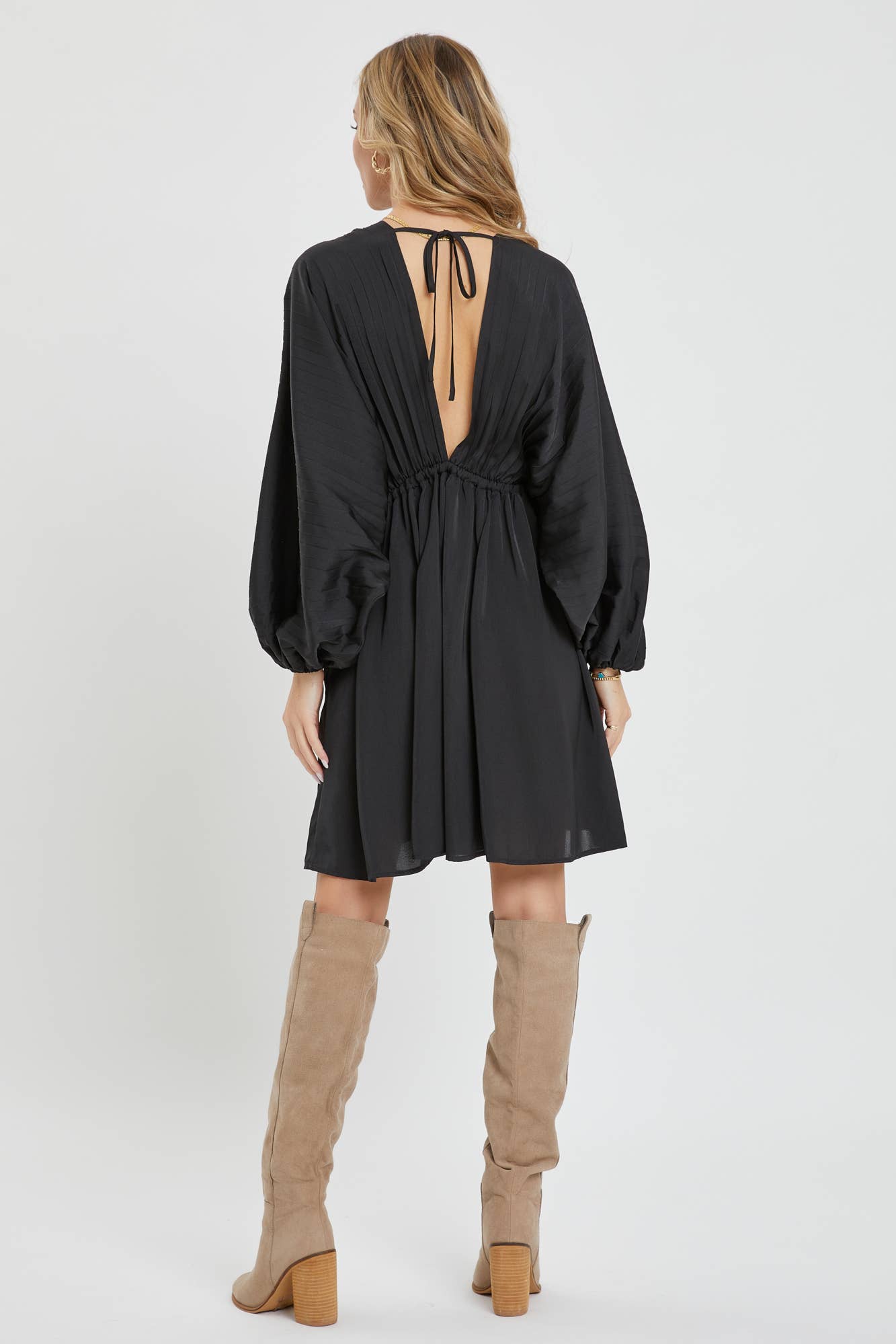 SATIN MINI DRESS