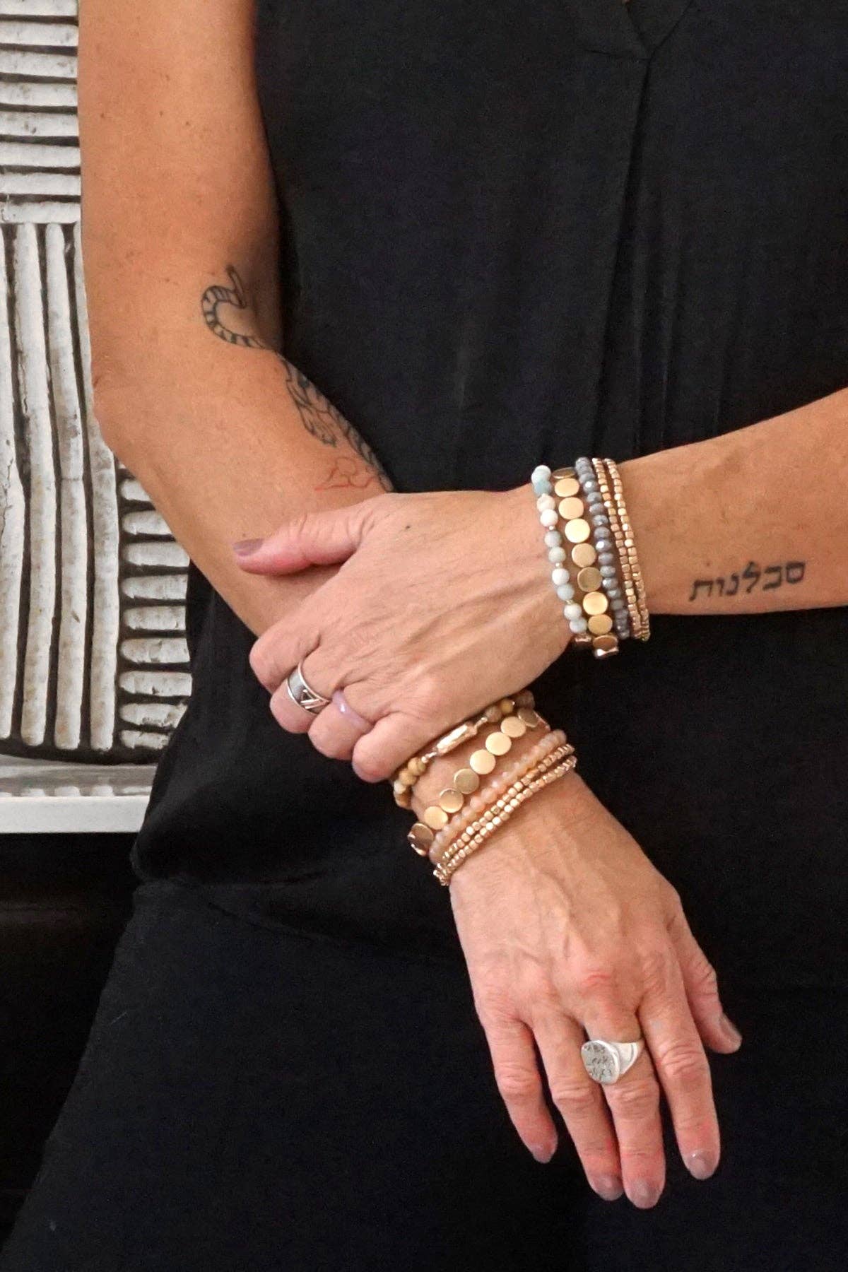 5 piece Boho Beaded Bracelets