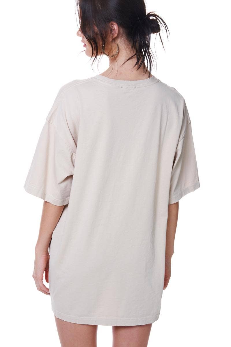 GLITTER' Football Helmets All-Over Graphic S/S Oversized Tee