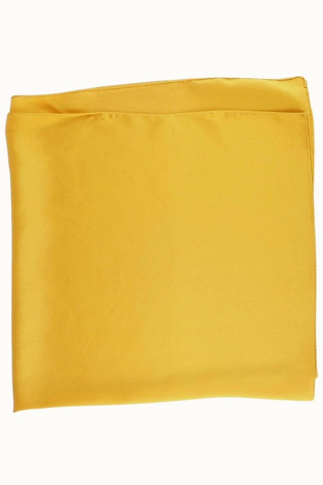 Satin Neckerchief Scarf Mustard