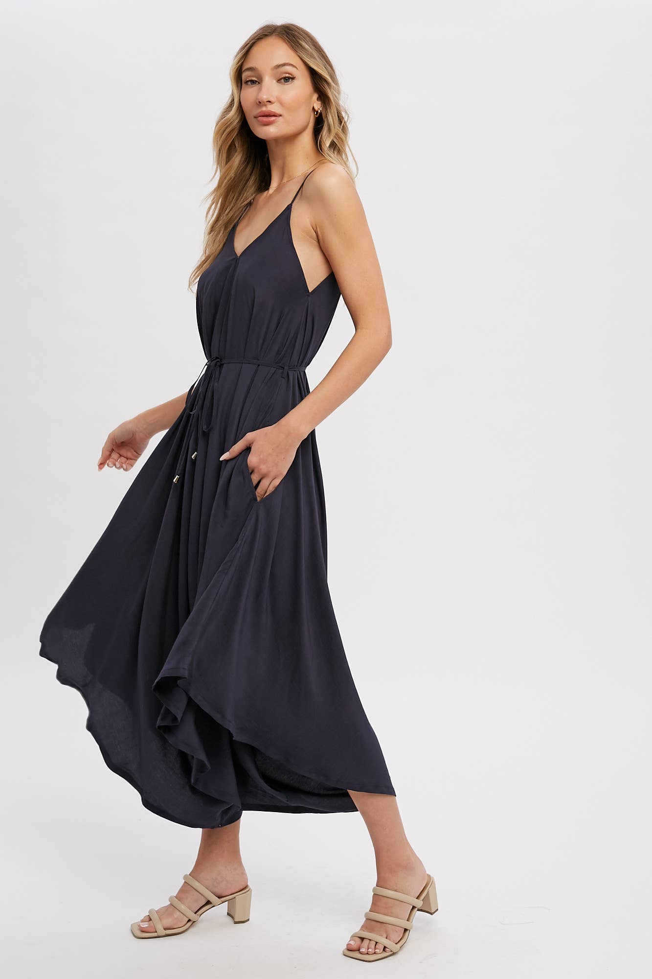 Olive Harem Jumpsuit