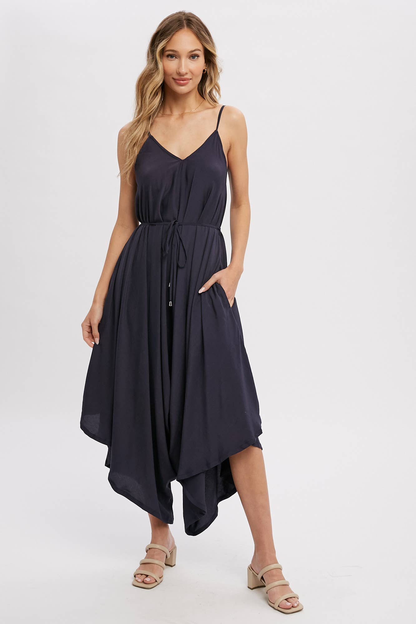 Olive Harem Jumpsuit