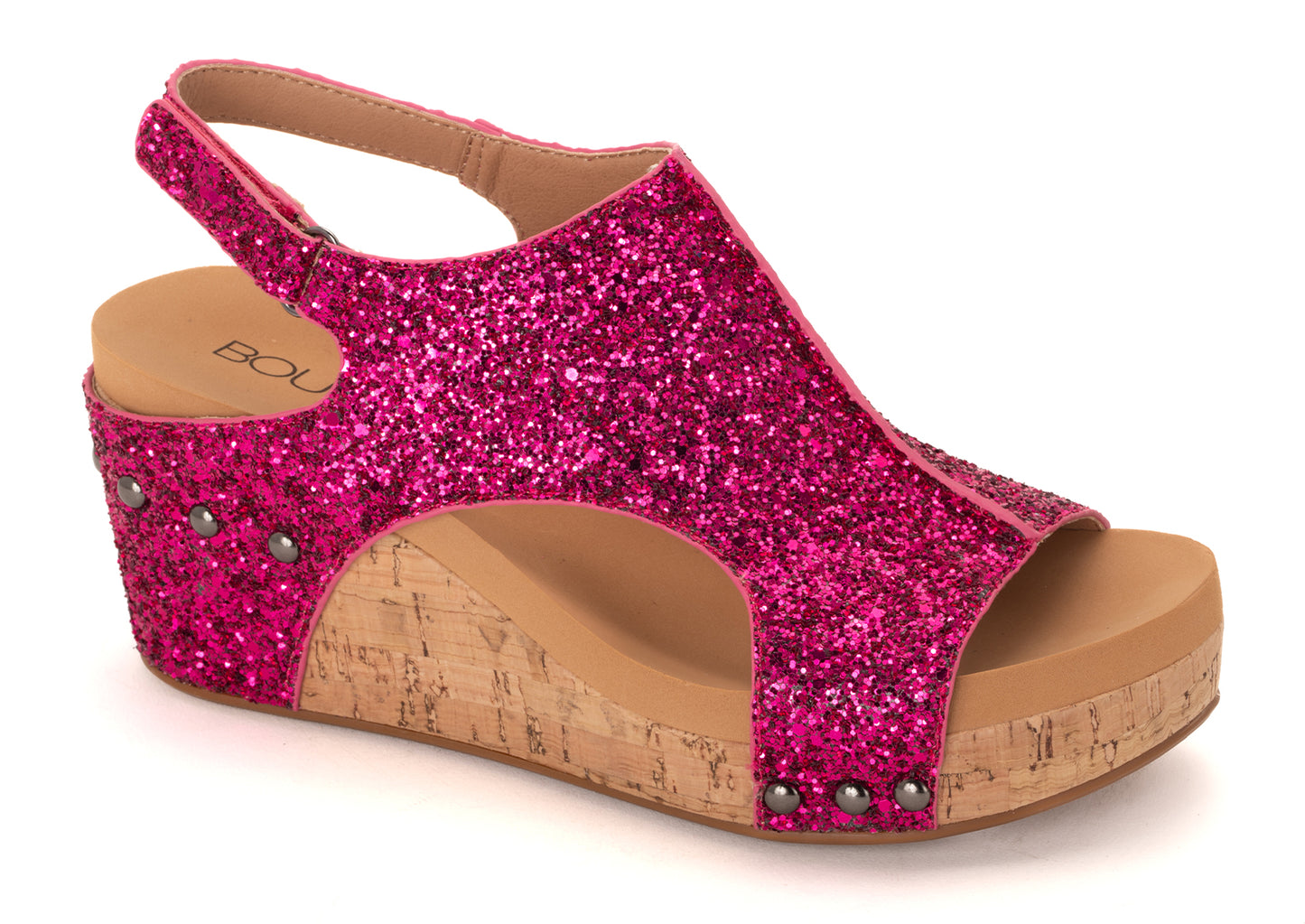 CARLEY - FUCHSIA GLITTER - Q