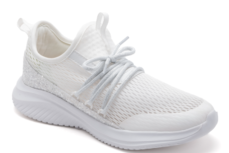 Soft Serve Glitter White Shoes