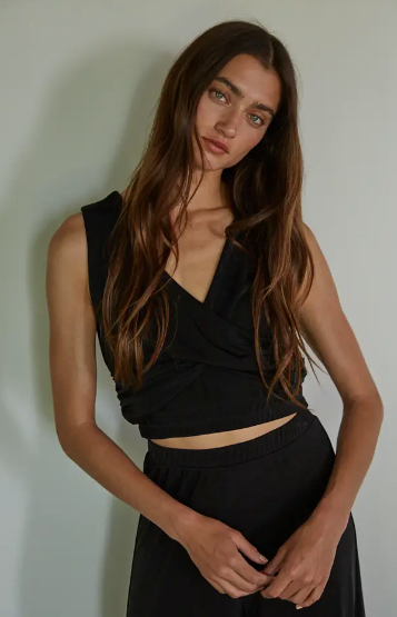 Twist Top Crop Top