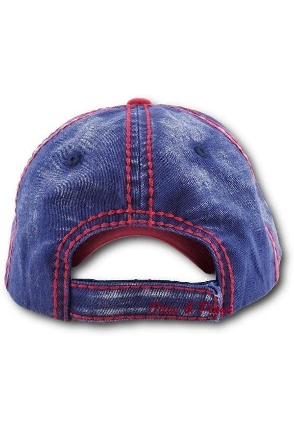 Sunflower Glitz Three-Toned Cap, Adjustable