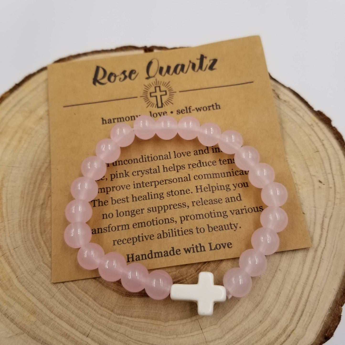 Natural Stone Turquoise Cross Chakra Bracelet