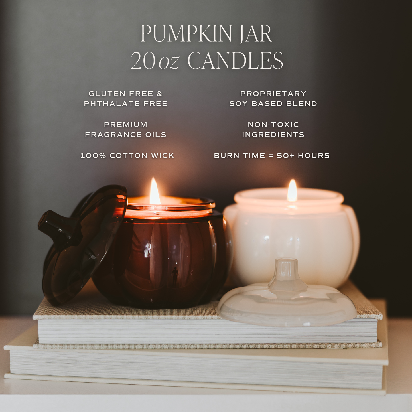 Warm and Cozy Candle -20oz Pumpkin Jar
