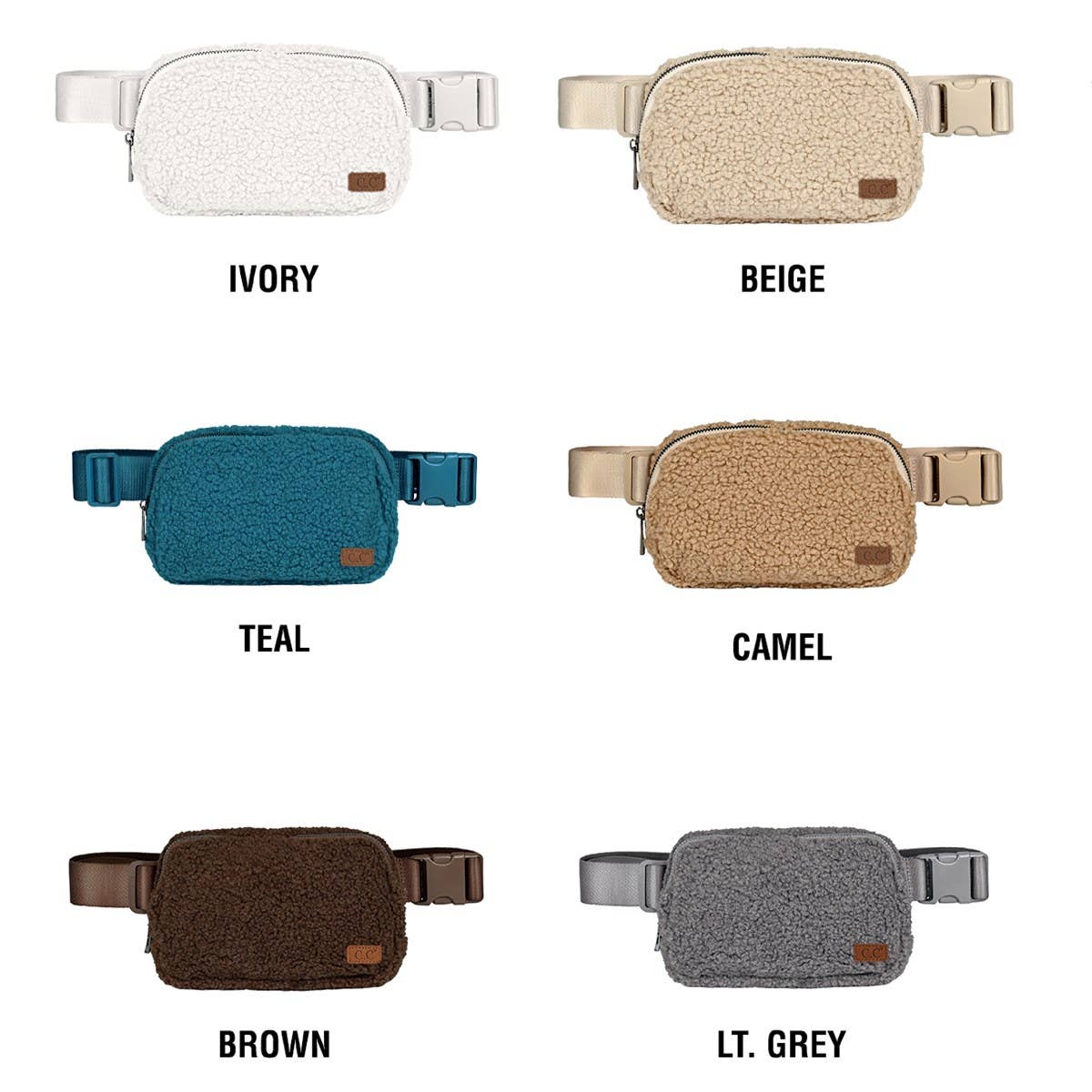 CC Sherpa Unisex Belt Bag Fanny Pack BGS0057