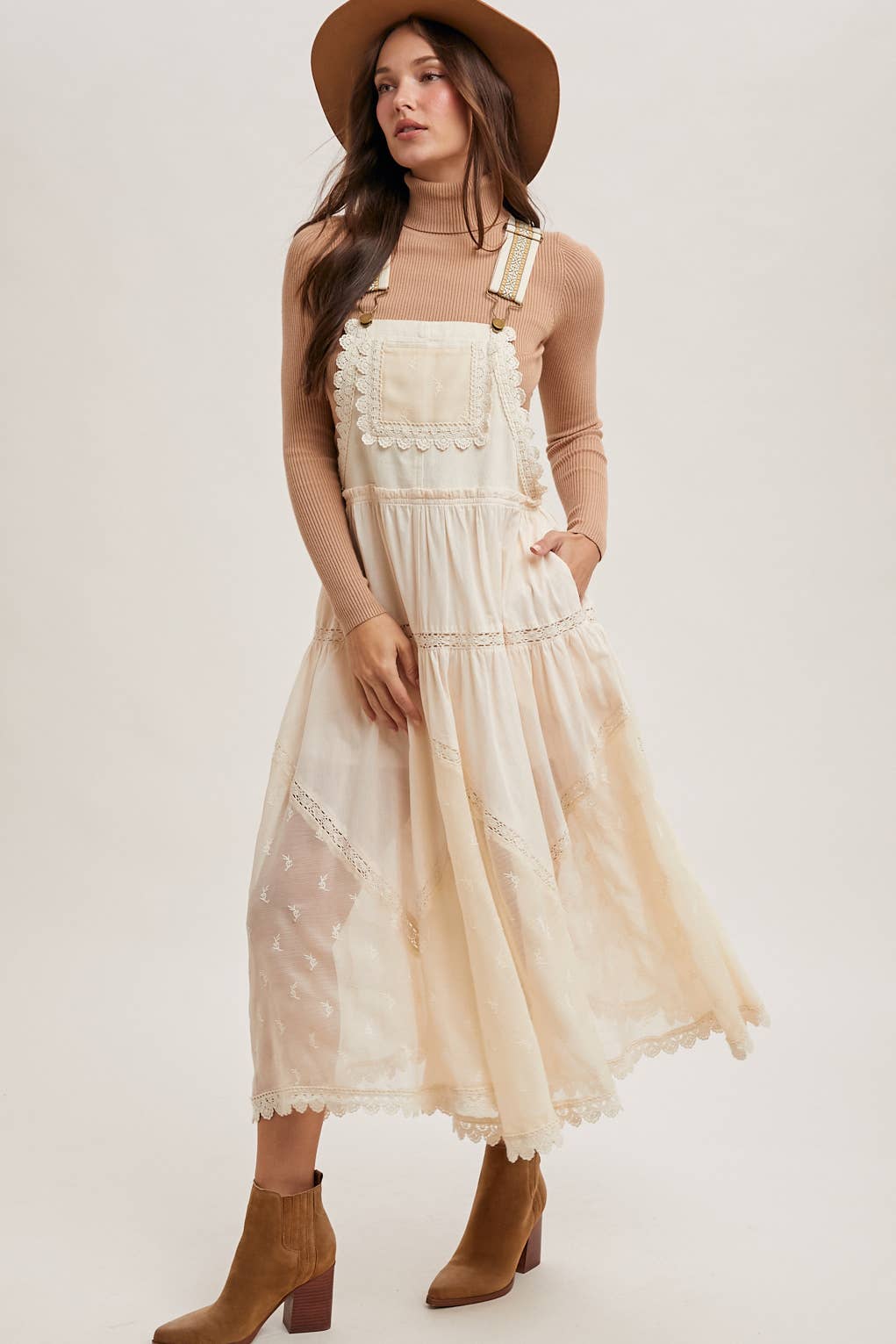 Ash LACE MAXI DRESS