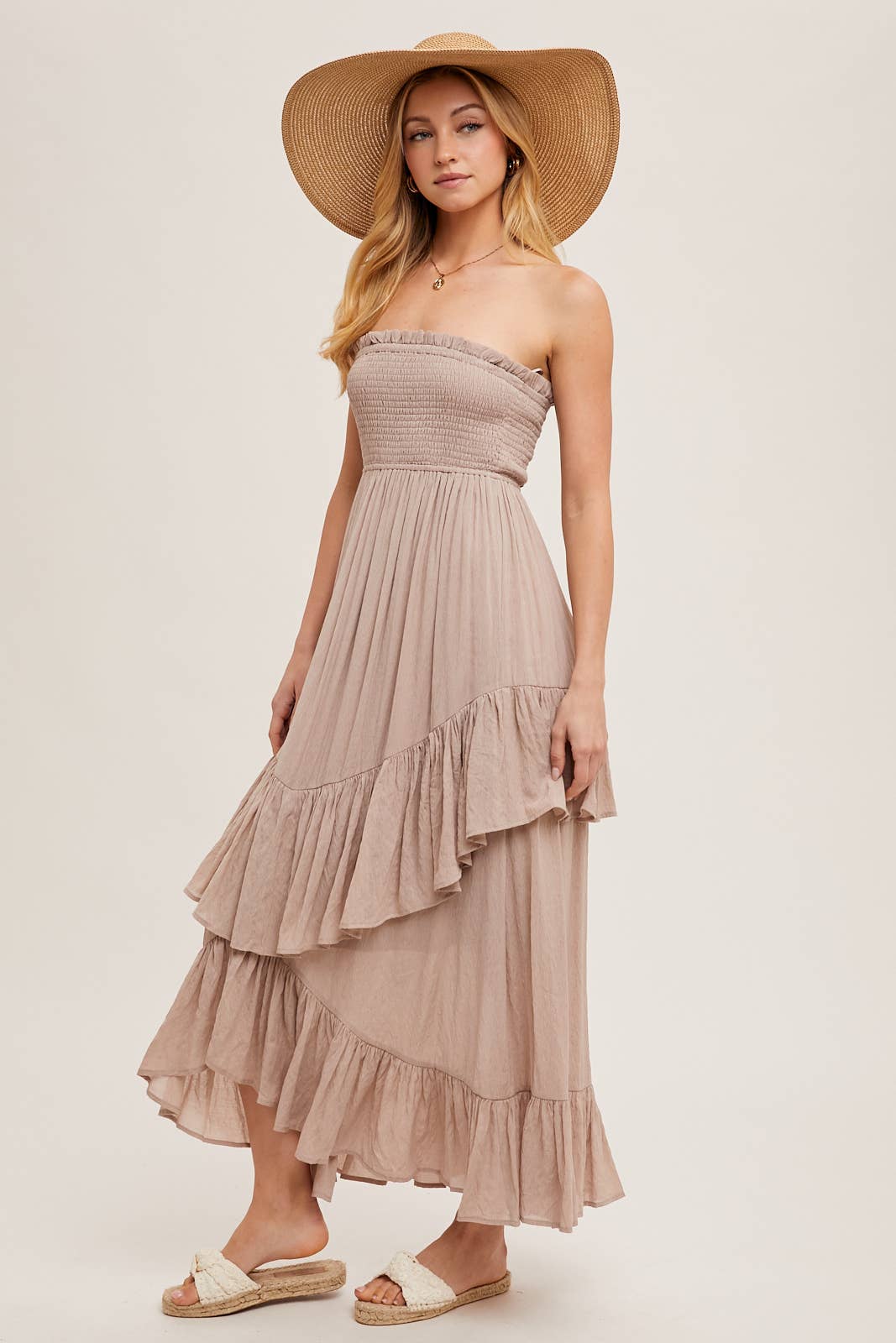 Tiered Ruffle Boho Dress