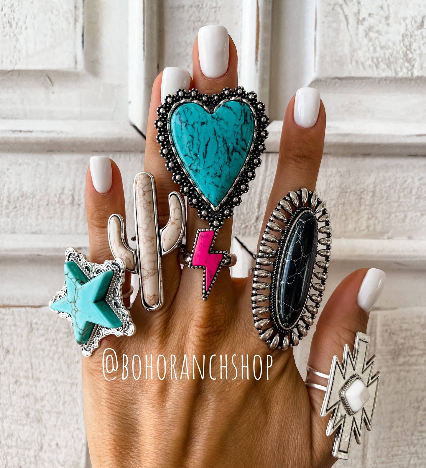 Western Statement Cactus Ring