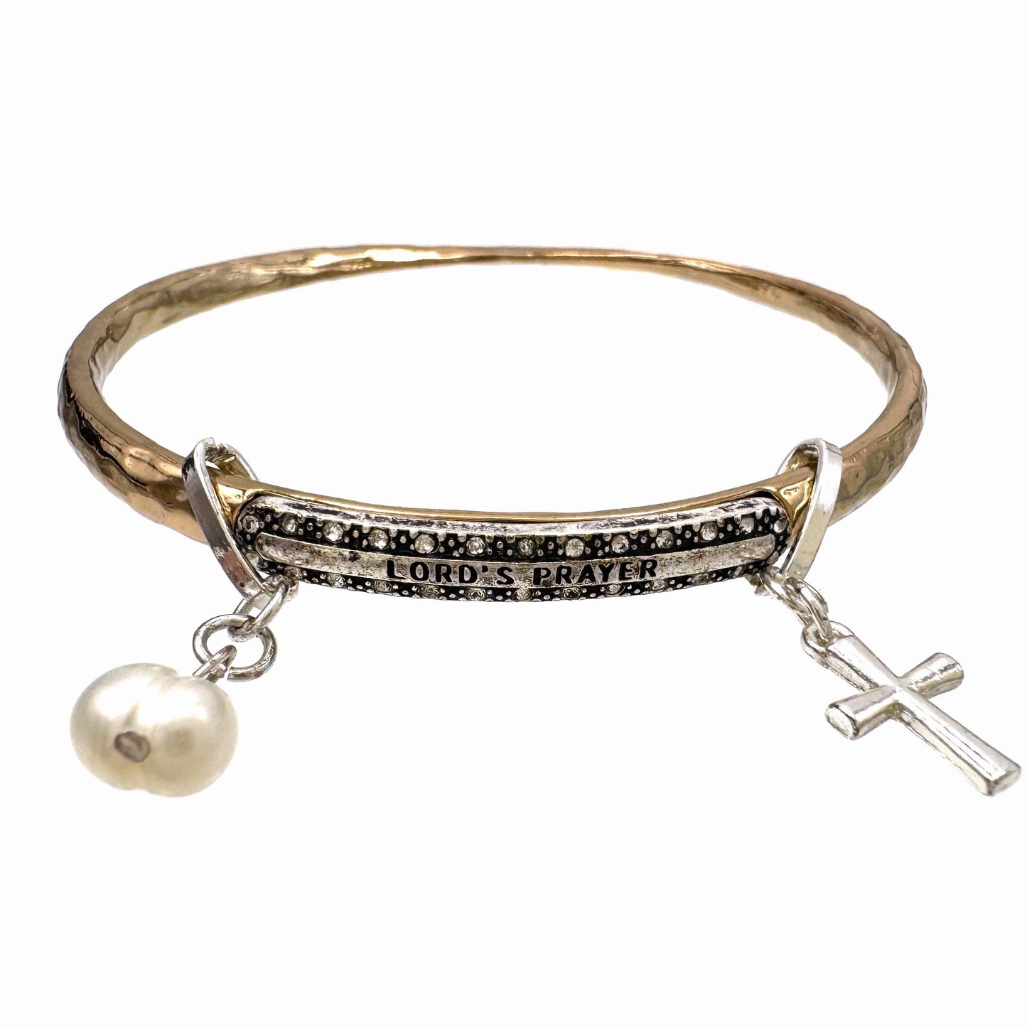 Lord's Prayer Bangle Bracelet