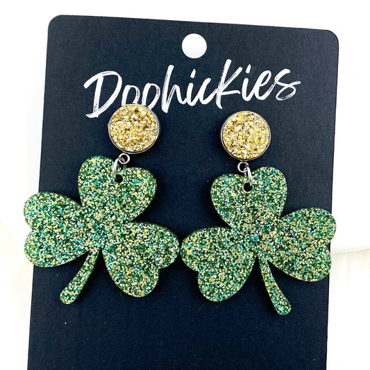St. Paddy Glitter Shamrock Gold