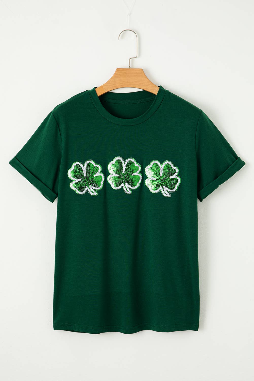 St. Patricks 3 Clover T Shirt