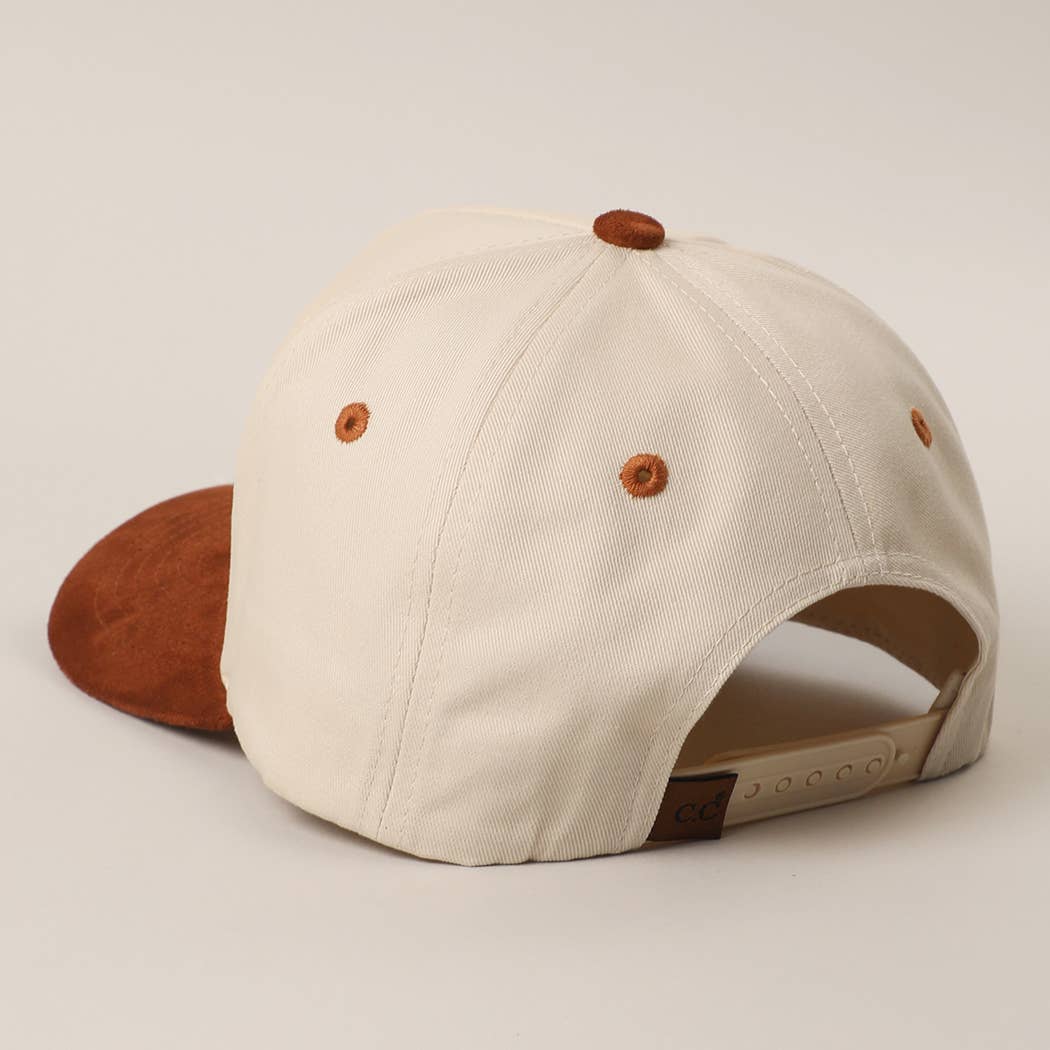 Keep Prayin' Suede Hat Cinnamon