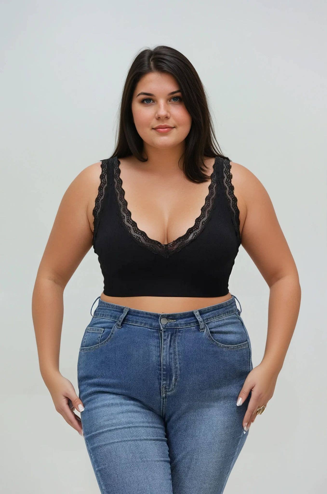 Curve Lace Bralette XL-2XL