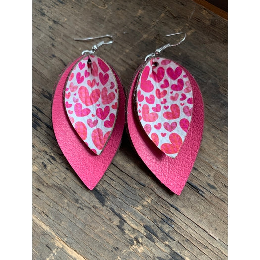 Earrings Leather