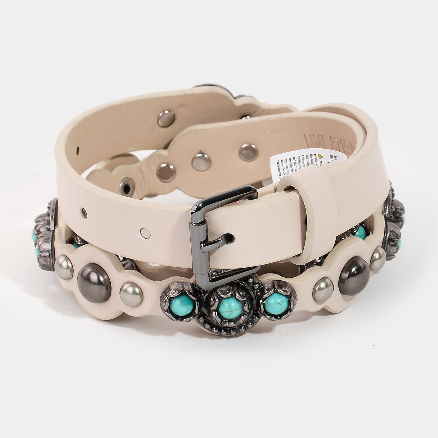 Turquoise studded