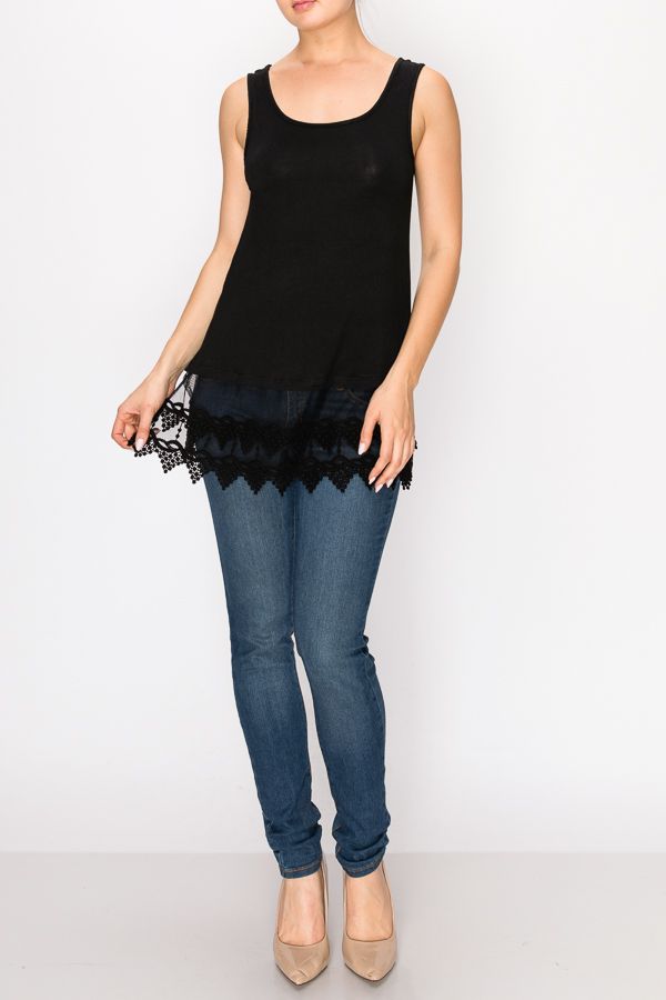Stone Lace Top