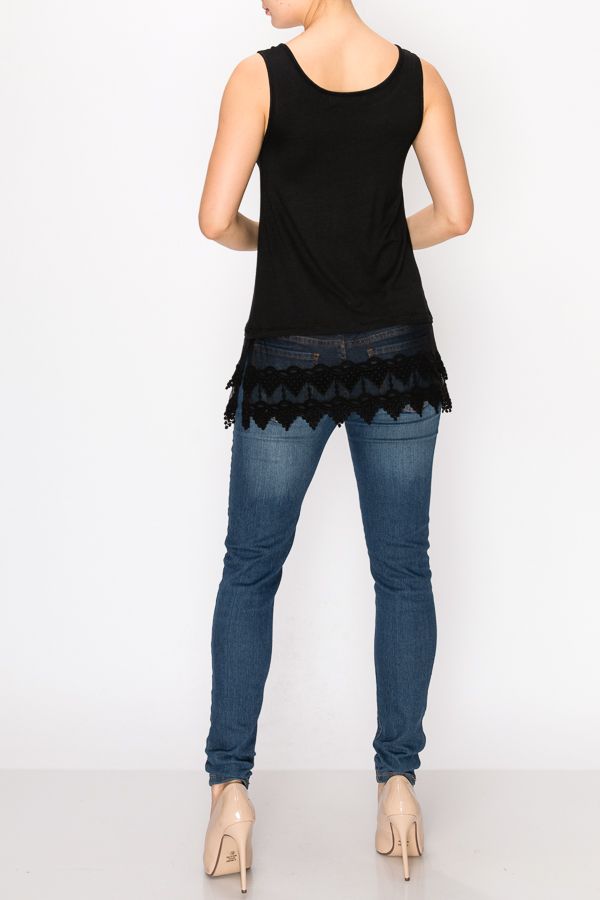 Stone Lace Top
