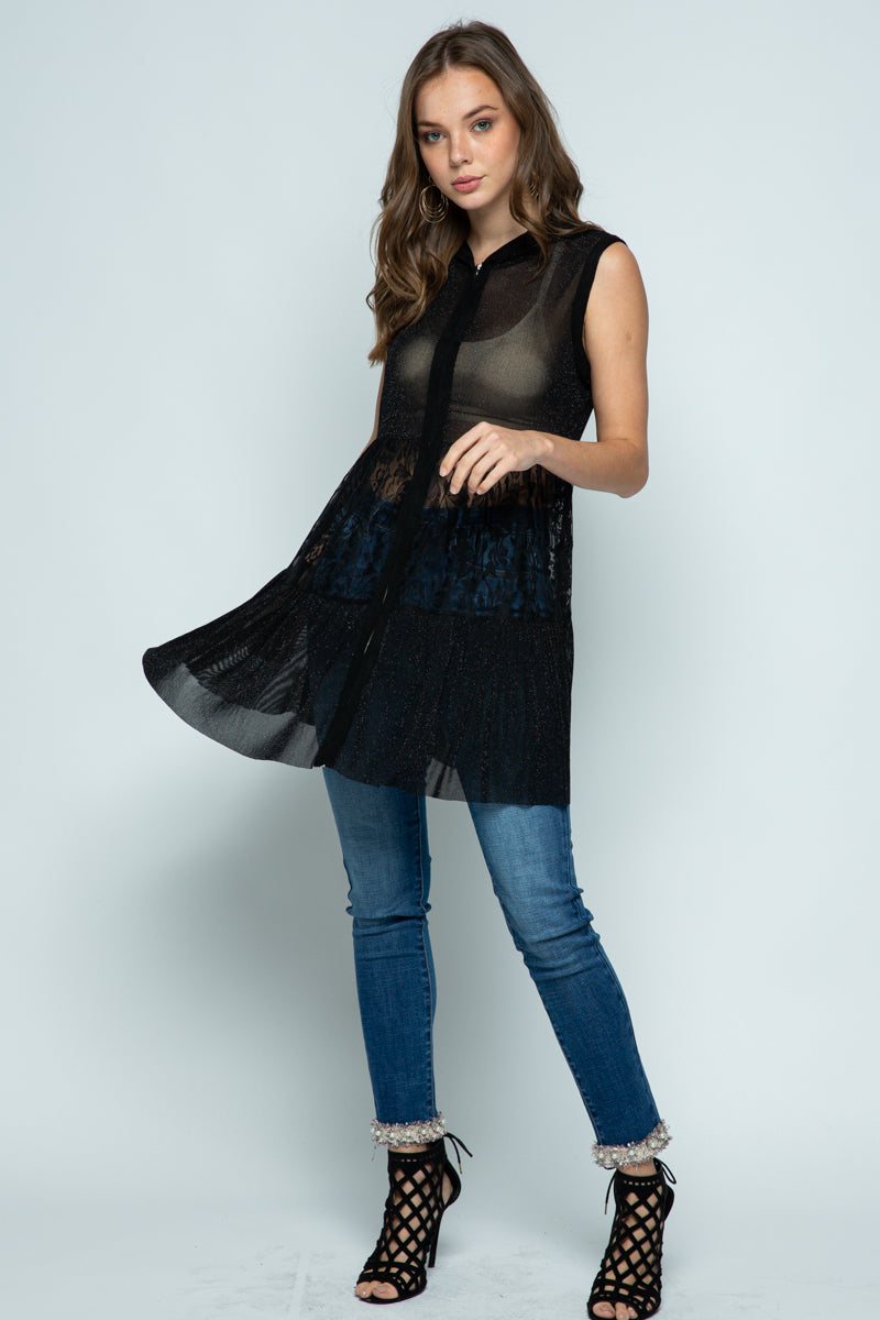 Ruffle a Tail Feather - Black