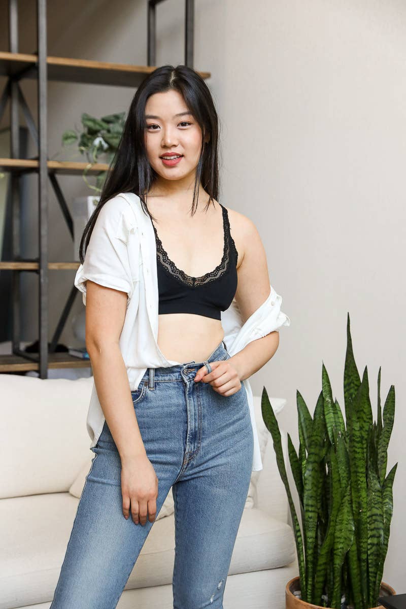 Lace Trim Bralette
