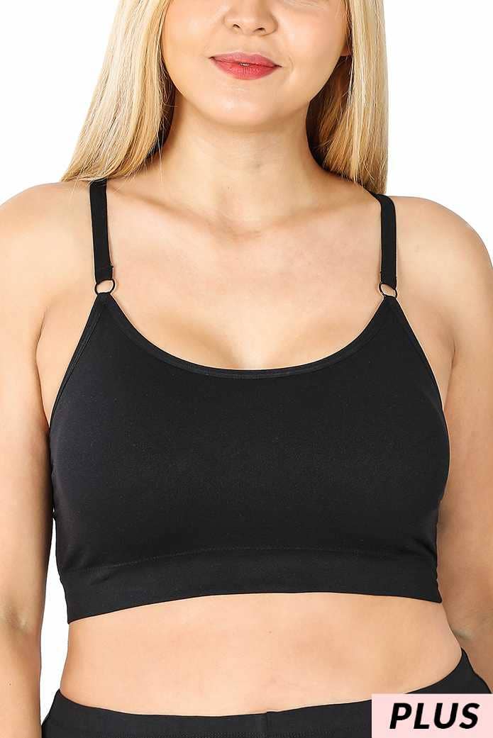 Cross Back Seamless Bra