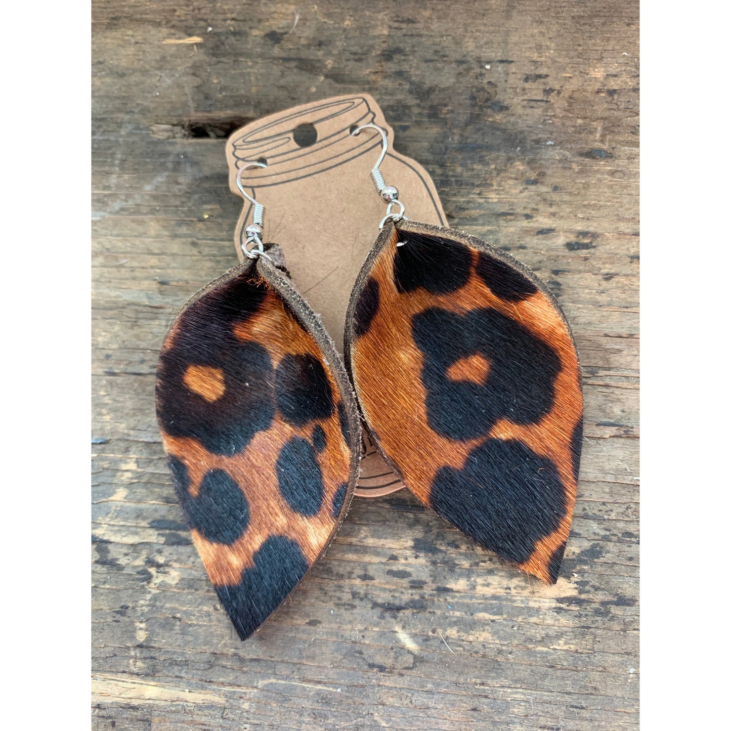 Earrings Leather