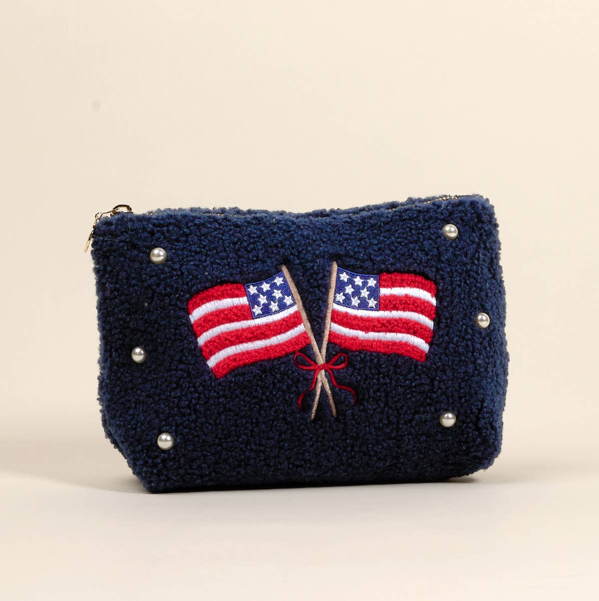 American Flag Pearl Bag