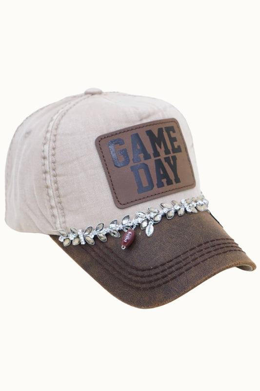 GAMEDAY Cap with Vegan Leather