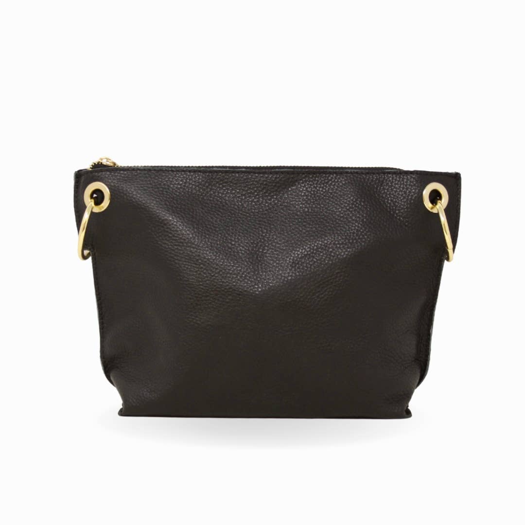 GENUINE ITALIAN LEATHER CROSSBODY BAG