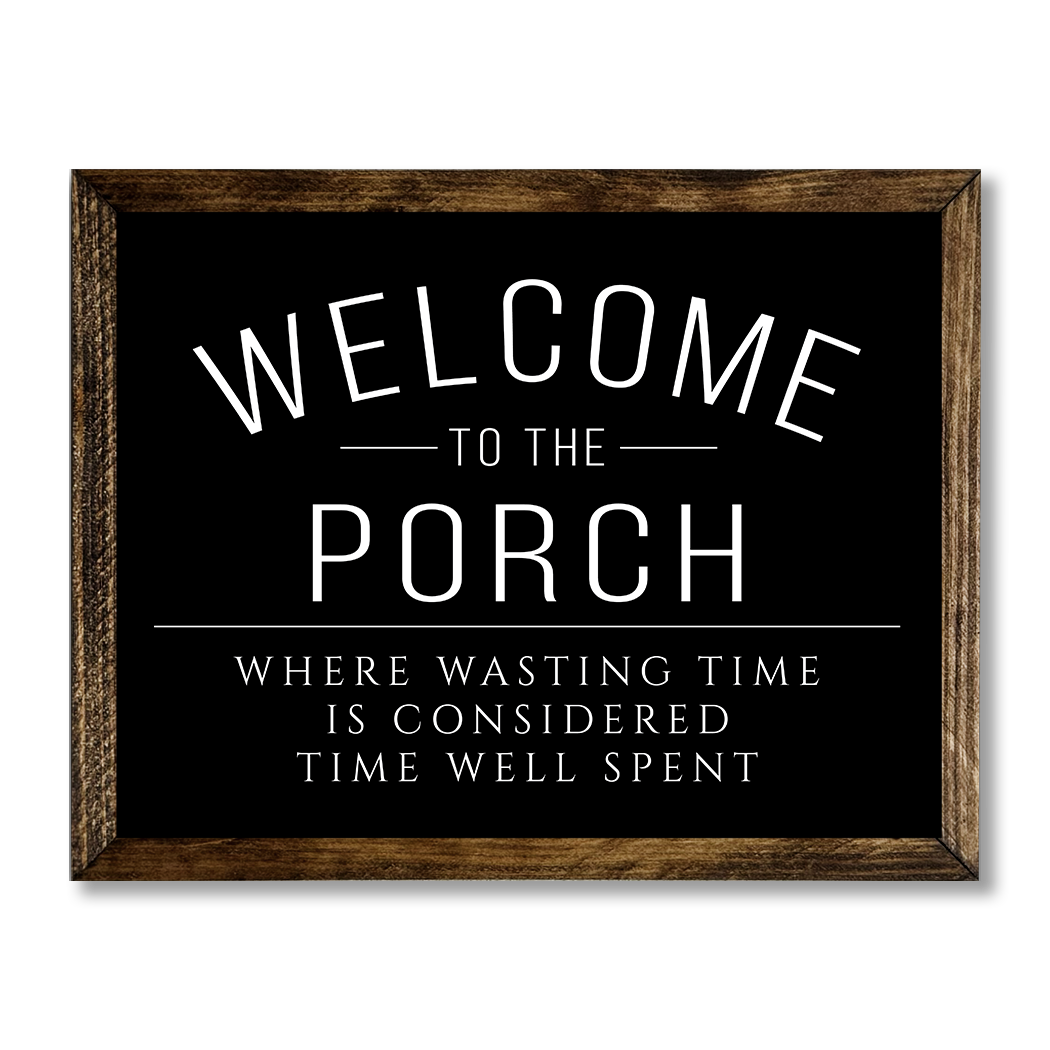 Welcome to the Porch