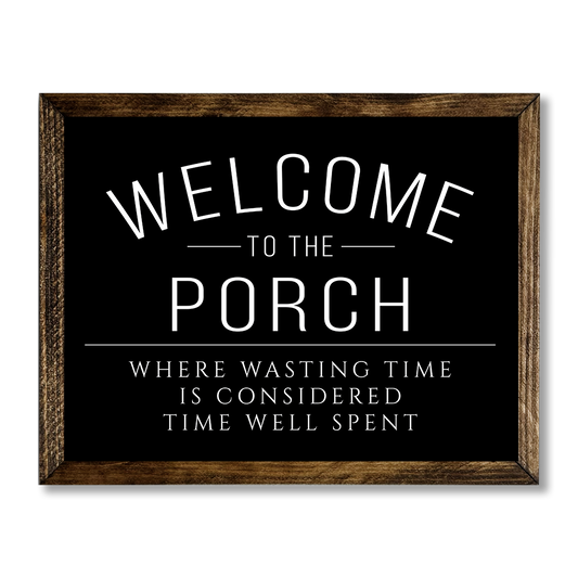 Welcome to the Porch