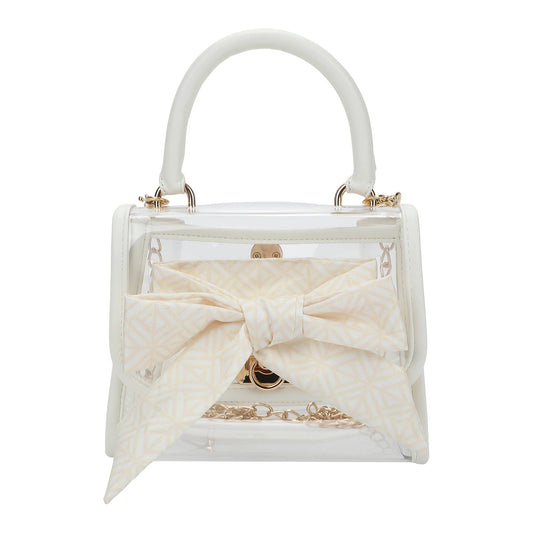 The Perfect Bow Bag (white)