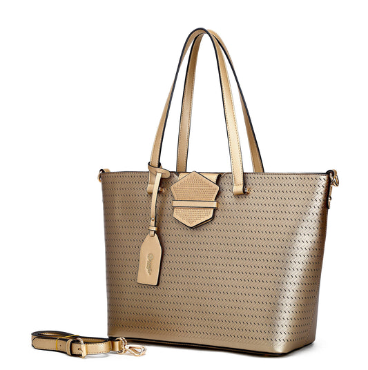 Brangio Italy Luxe Woven Tote Bag