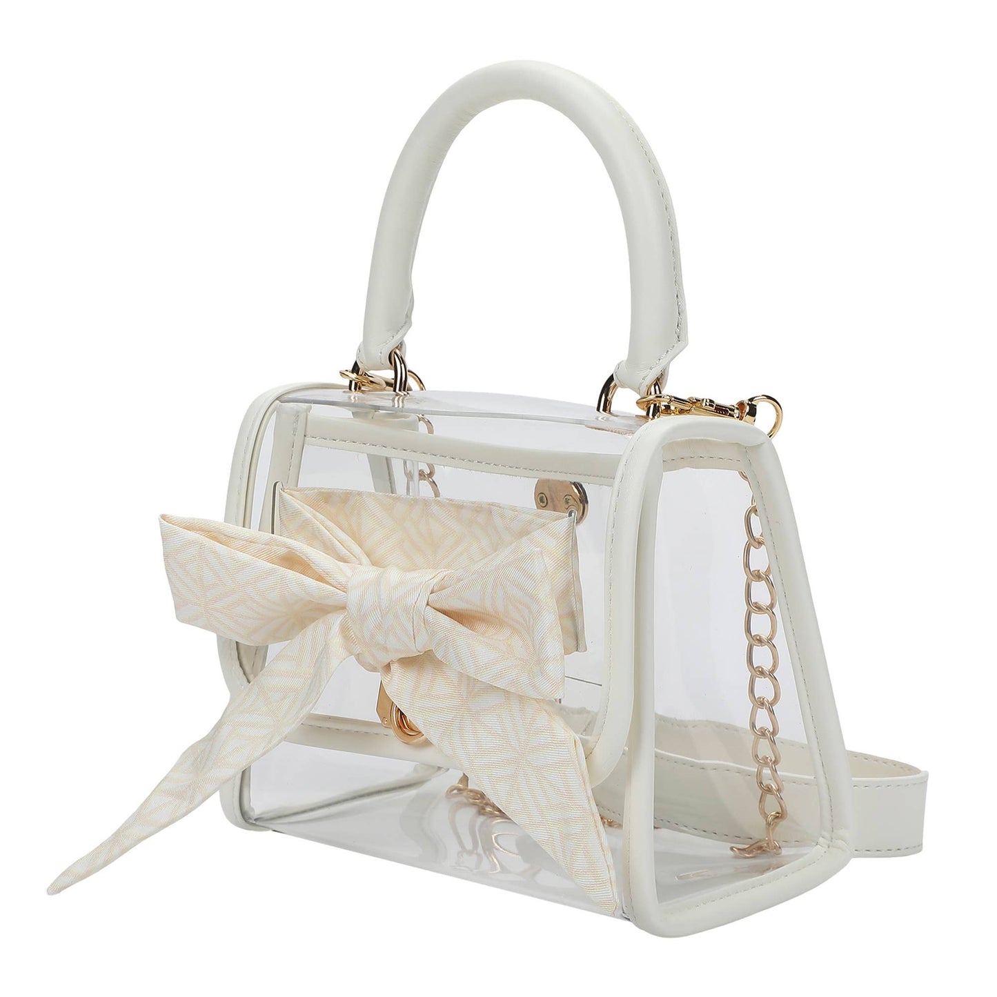 The Perfect Bow Bag (white)