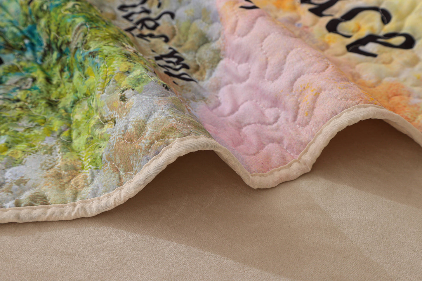 "Amazing Grace" Quilted Throw 50"x60"