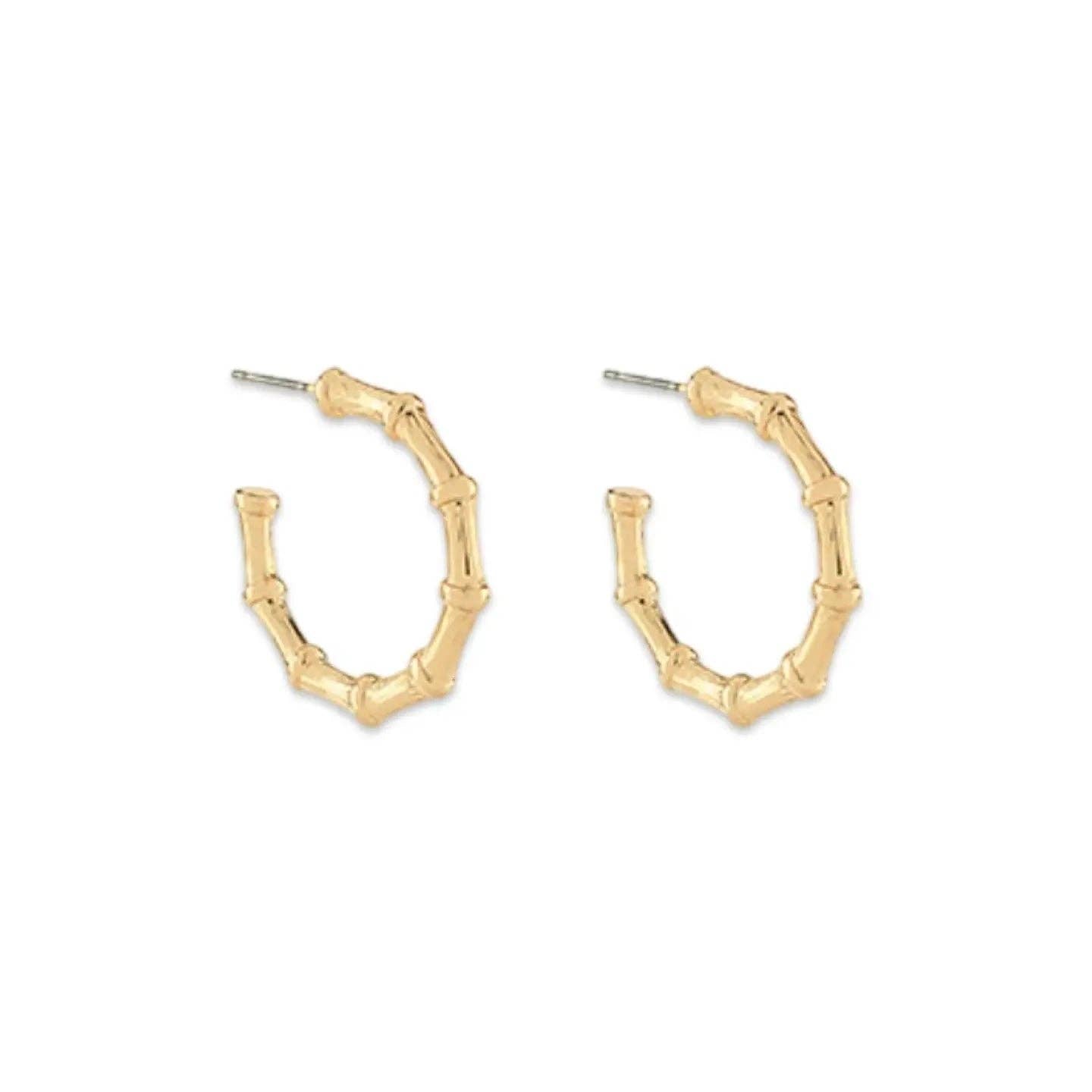 Gold Bamboo Hoop