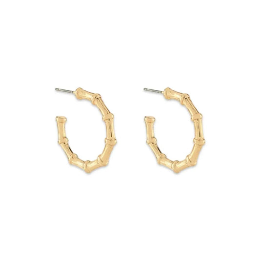 Gold Bamboo Hoop