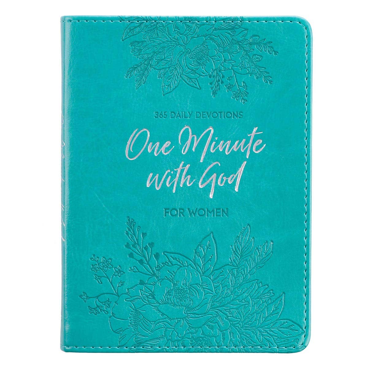 One Minute with God Teal Leather