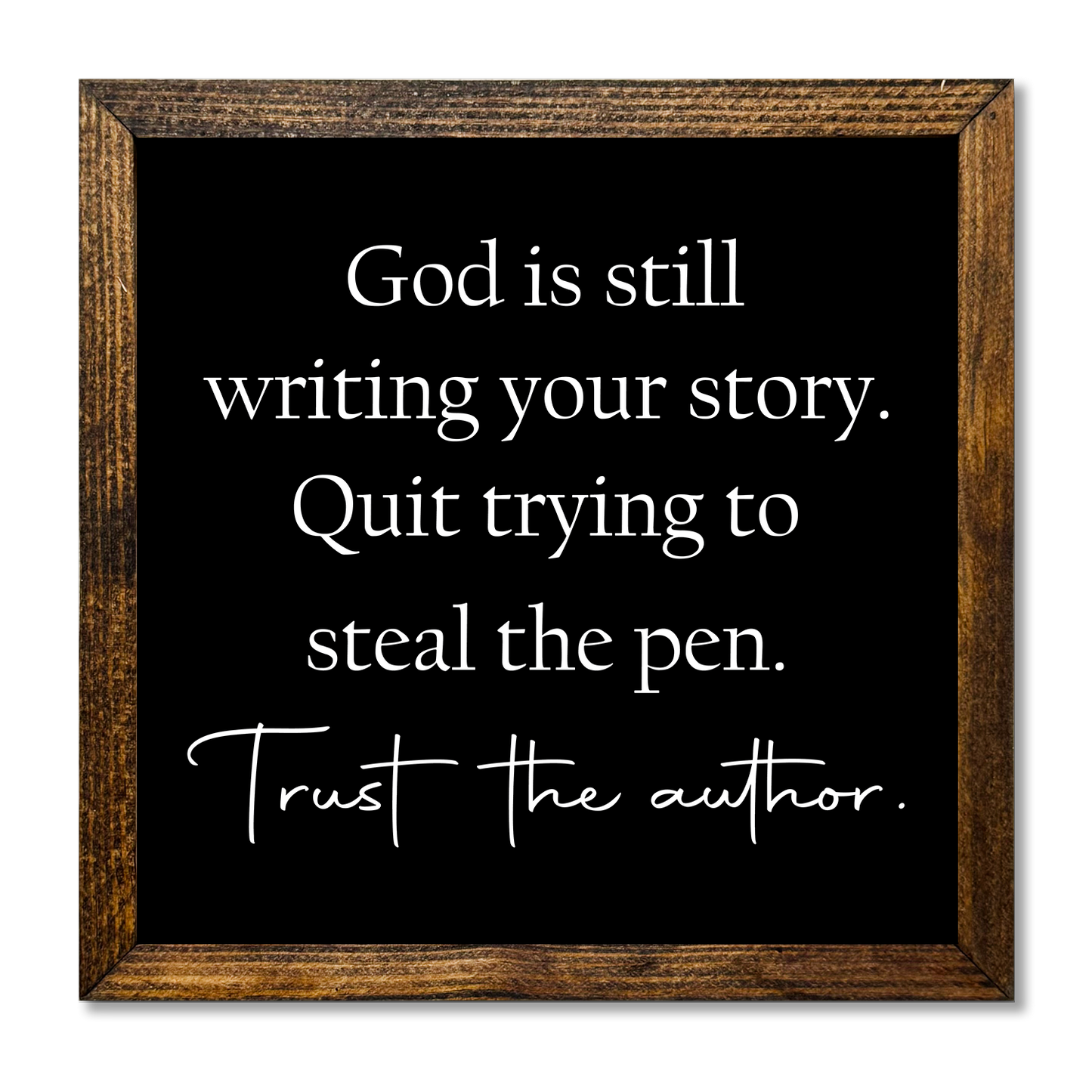 Trust The Author