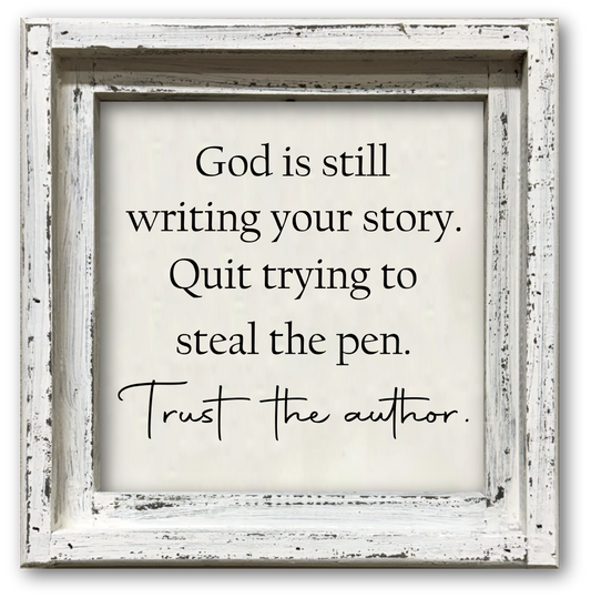 Trust The Author Art