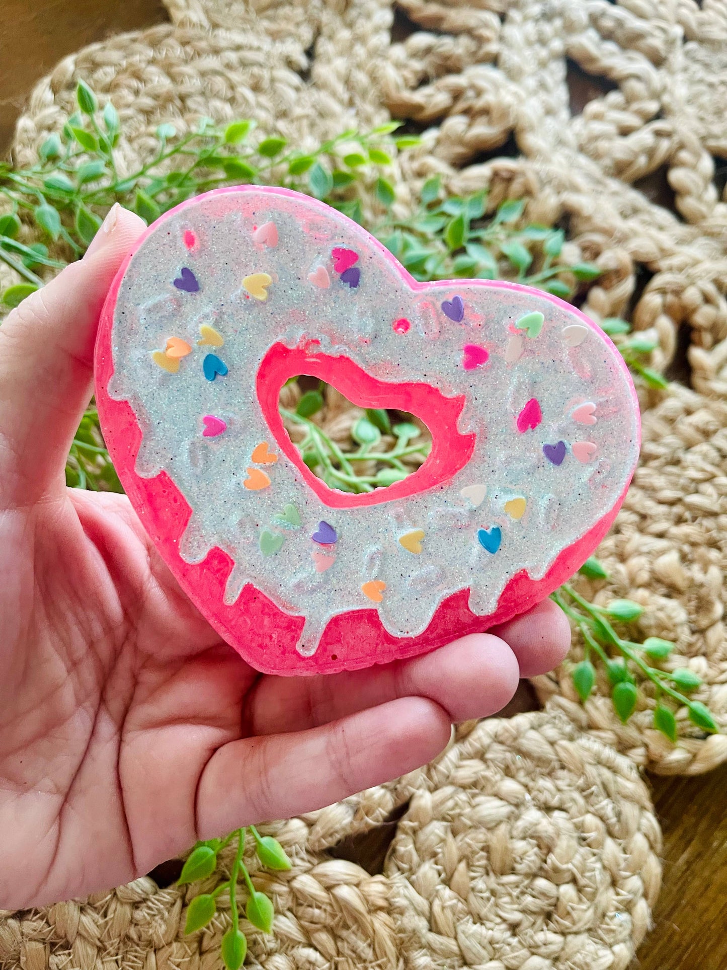 Heart Donut Car Freshie