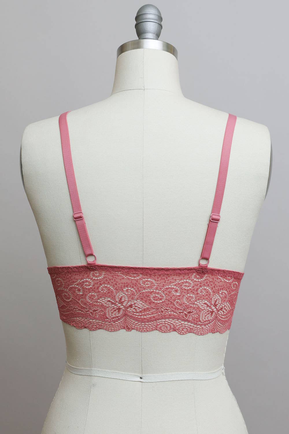 Velvet Lace Strappy Bralette