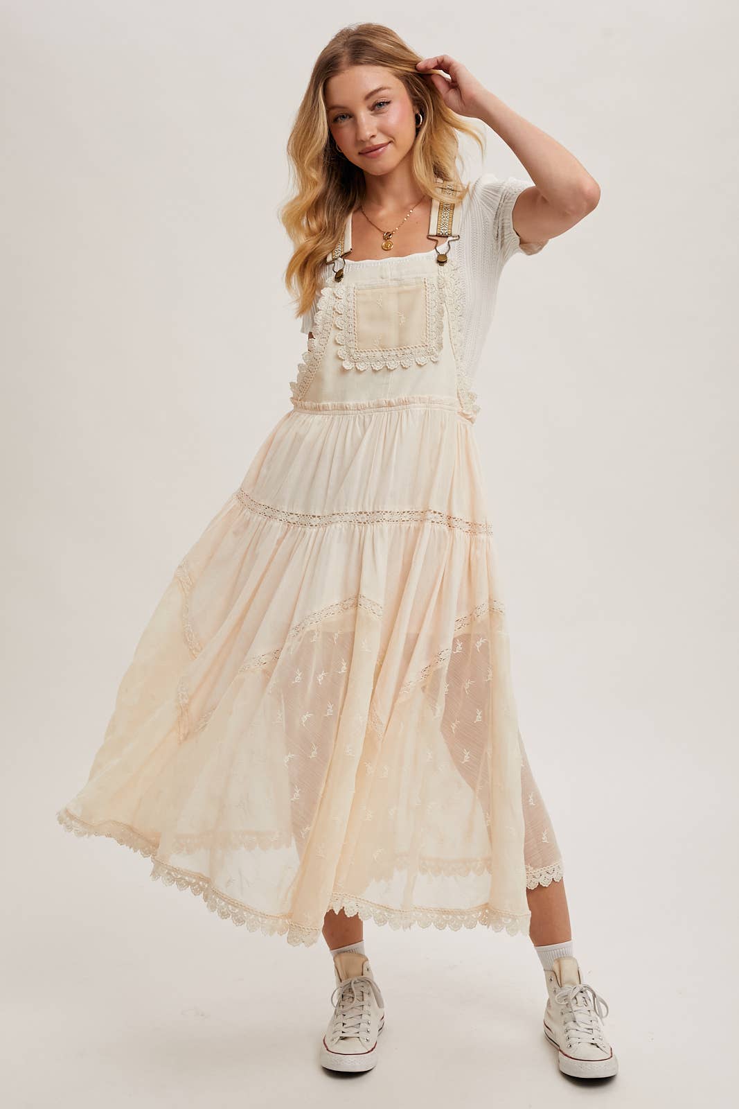 Ash LACE MAXI DRESS