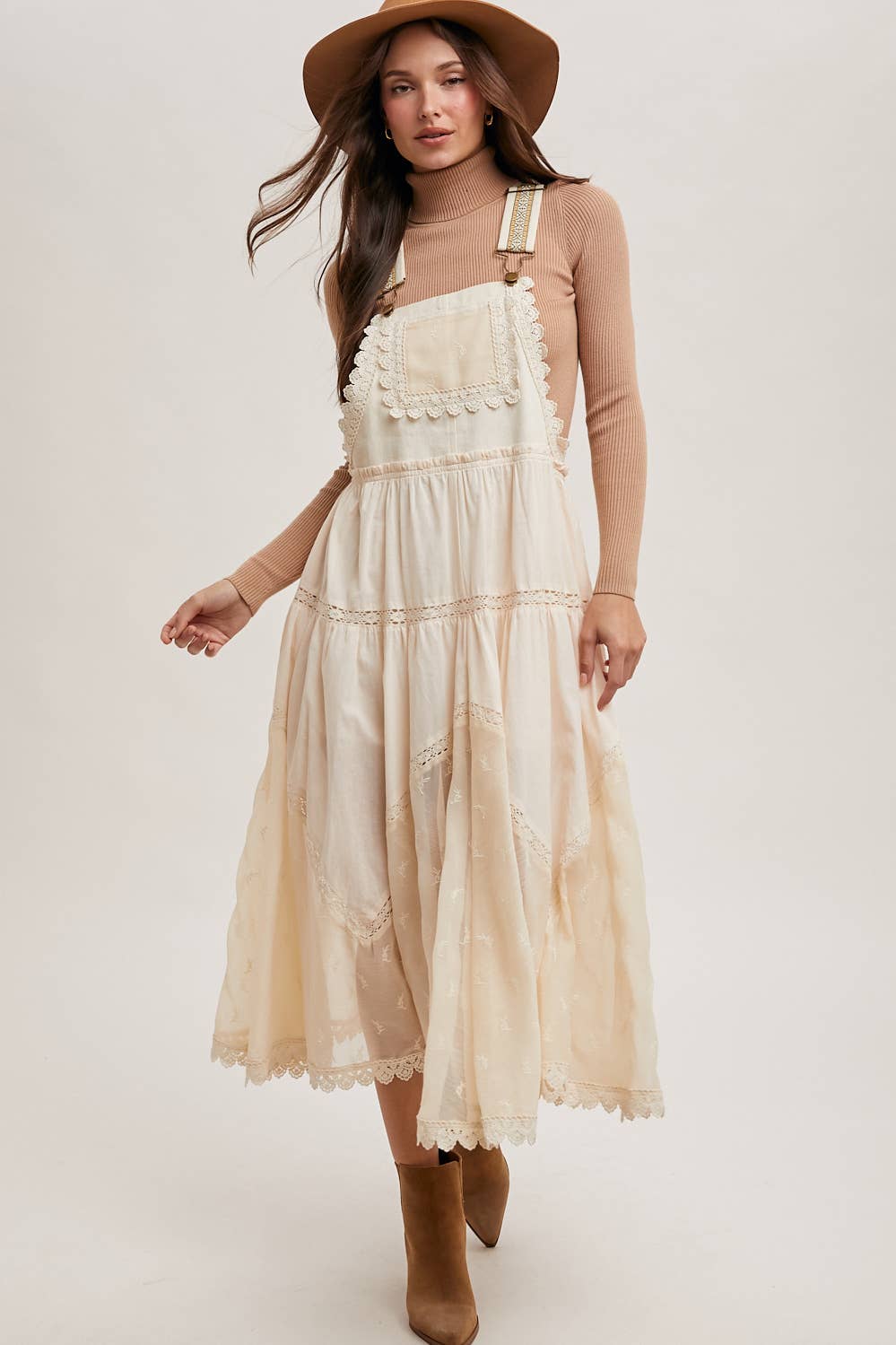 Ash LACE MAXI DRESS